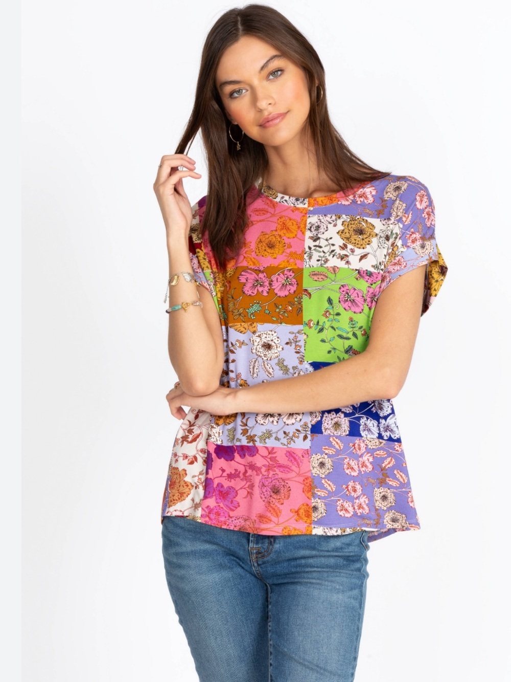 Johnny Was Cosmo Relaxed Tee NWOT